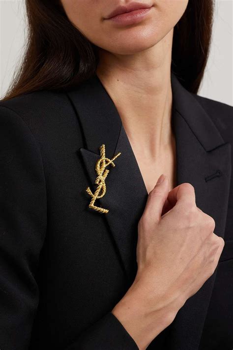 ysl brosje|ysl brooches.